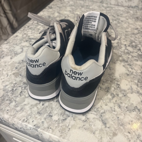 New Balance Black and White Sneakers - Picture 4 of 5